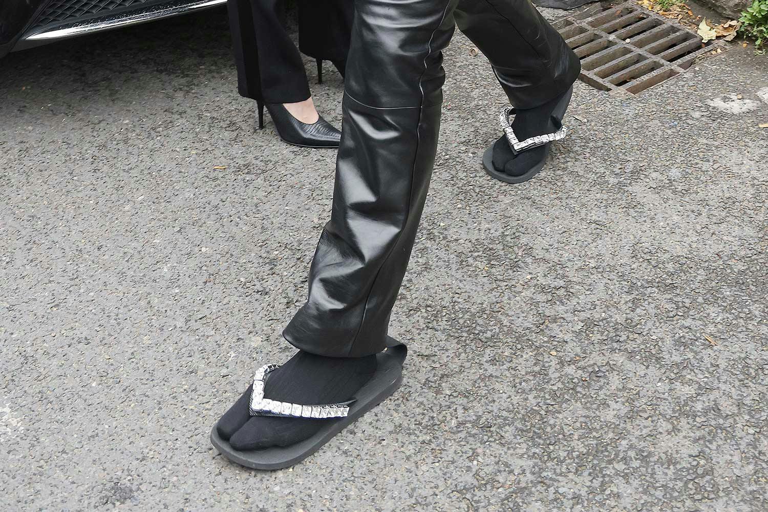 Kanye west new shoes sandals clearance